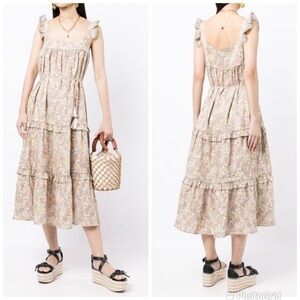 We Are Kindred Madeleine floral swing dress